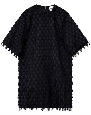  Nori Abstract Fringes Kjole